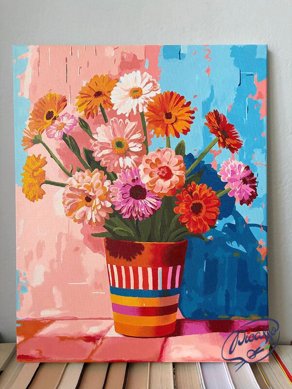 Sommer Gerbera 40x50 cm