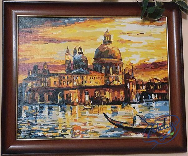 Der goldene Himmel von Venedig