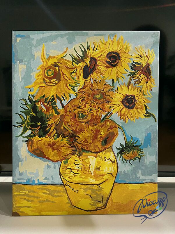 Sonnenblumen (Van Gogh) 40x50cm