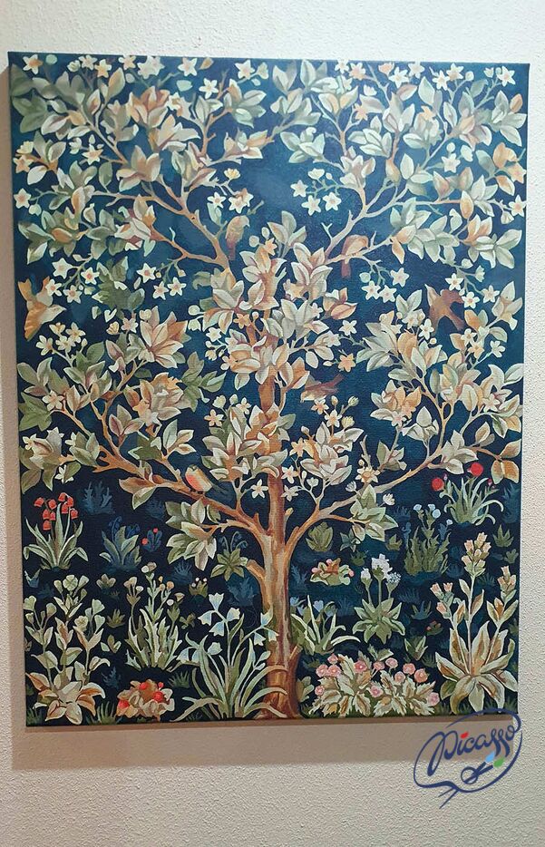 Wilder Waldbaum 50x65