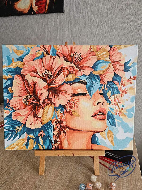 Zärtlichkeit in Blüte 40x50 cm