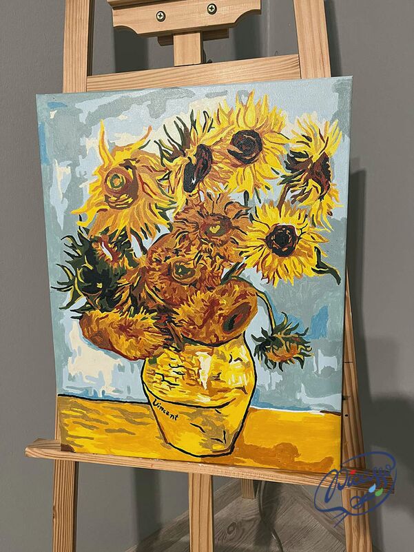 Sonnenblumen (Van Gogh) 40x50cm